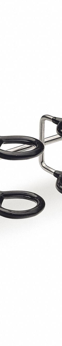 TRITON PRODUCTS Pegboard Hook: 1 5/8 in x 9 in x 2 1/4 in, 1 Hooks, 1 7/8 in Hook Dp, ABS Retainers (MPN V66661). Key specifications — Mounting Type: Surface; Includes: ABS Retainers; Finish: Vinyl Coated; Color: Black; Accessory Type: Single Ring Toolholder; Locking System: ABS Retainers; Material: Stainless Steel; For Tool Type: Vice Grips.