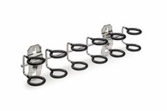 TRITON PRODUCTS Pegboard Hook: 1 5/8 in x 9 in x 2 1/4 in, 1 Hooks, 1 7/8 in Hook Dp, ABS Retainers (MPN V66661). Key specifications — Mounting Type: Surface; Includes: ABS Retainers; Finish: Vinyl Coated; Color: Black; Accessory Type: Single Ring Toolholder; Locking System: ABS Retainers; Material: Stainless Steel; For Tool Type: Vice Grips.