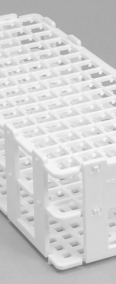 SP SCIENCEWARE Tube Rack: 4 1/8 in Overall Wd - Lab Storage Racks