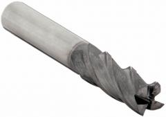 OSG Square End Mill: Carbide, WXL Coated, 4 Flute, 15 mm Mill Dia, 40 mm LOC, 105 mm OAL (MPN 37420021)