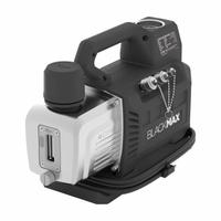 BLACKMAX Pump: 4 cfm, 15 micron Ultimate Vacuum, 120/240V AC, A2L Compatible, Male, SAE, Right-Hand (MPN VPBM4V). Key specifications — Brand: BLACKMAX; Number of Stages: Two-Stage; Product Type: Vacuum Pump.
