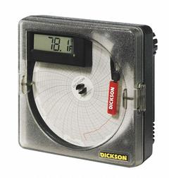 DICKSON Circular Chart Recorder: Circular Chart Recorders, Temp°C/Temp°F, -30°C to 50°C (MPN SL4350). Key specifications — attr1000928: SL4350; attr1000936: DICKSON; attr1000955: Temperature °F; attr1000958: Circular Chart Recorders; attr1029517: +/-1.0°; attr1000929: +/-1.8°; attr1000937: Not Certified; attr1029513: Not Included.
