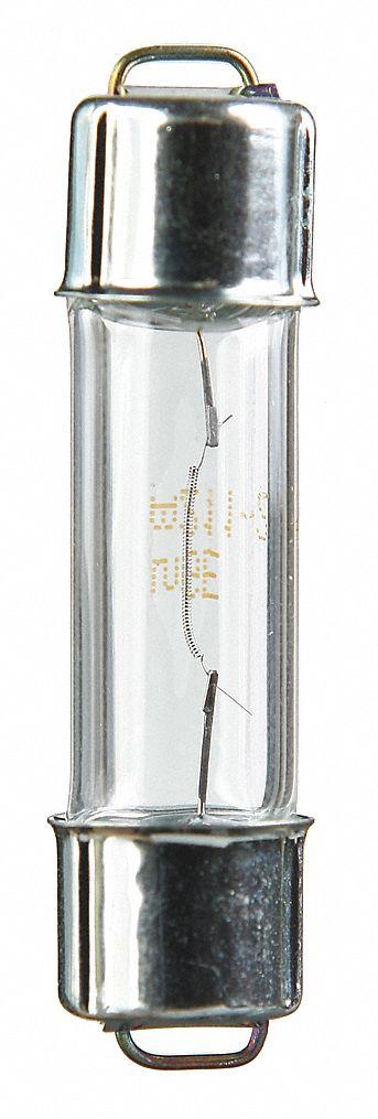 APPROVED VENDOR Incandescent Bulb: Incandescent, Miniature Cap, T3, 212-2, 13.5V AC - Cap Base Miniature Lamps