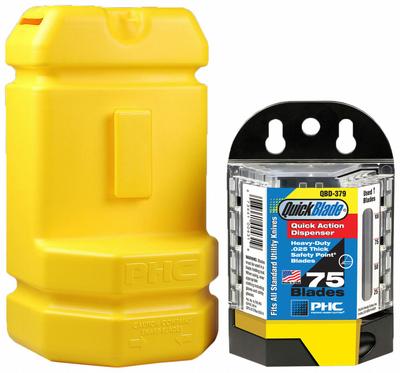 PACIFIC HANDY CUTTER, INC Blade Dispenser Kit: Blade Bank - Blade Disposal Containers