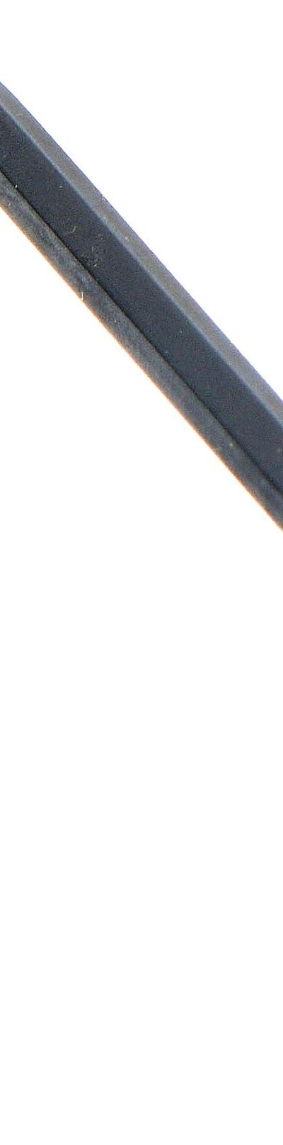 EKLIND Torx Key: Security Black, 2 Tips, Security Torx, Std End, T25 Tip Size - L-Shaped Security Torx Keys