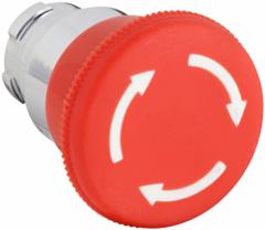 DAYTON Mushroom Head Push Button: Red, 22 mm Mounting Size, Metallic, Maintained (MPN 30G120). Key specifications — Brand: DAYTON; Action: Maintained; Series: Dayton; Push Button Material Type: Metallic.