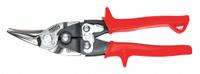 CRESCENT WISS Aviation Snip: Left, 9 3/4 in Overall Lg, 1 1/2 in Cutting Lg, Steel, Plastic, Steel (MPN M1R). Key specifications — attr308531: Plastic; attr308530: Steel; attr308532: Steel; attr308533: Yes; attr308535: Metal; attr308541: 18 ga (Low Carbon and Rolled Steel); attr308546: Left; attr324897: CRESCENT WISS.