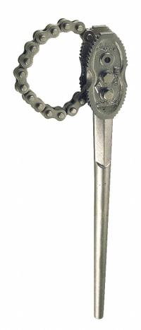 AMPCO Chain Wrench: Natural, For 1 1/2 in Outside Dia, 20 in Chain Lg, 20 in Handle Lg (MPN W-60). Key specifications — attr309935: Aluminum Bronze; attr309937: Nickel, Aluminum, Bronze; attr324945: AMPCO; attr380425: Chain Wrench; attr309951: Natural.