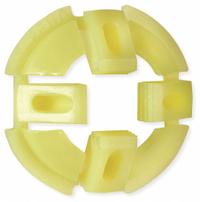 THOMAS & BETTS Plastic Connector, Snap-In: Thermoplastic, 3/4 in Trade Size, Snap-In Style (MPN NC502SC). Key specifications — attr28244: Yes; attr25407: Thermoplastic; attr28242: 10/2; attr79170: Yellow; attr99477: THOMAS & BETTS.