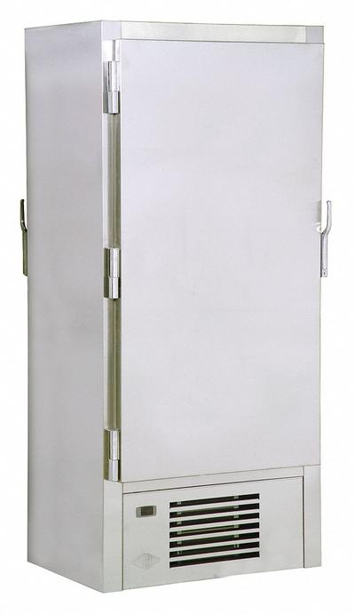 SENTINEL Law Enforcement Evidence Refrigerator: Pass-Through Backing, Keyed, 12 Compartments - Refrigerated Pass-Through Evidence Storage Lockers