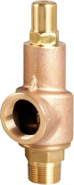 AQUATROL Safety Relief Valve: MNPT x FNPT, 1 in x 1 1/4 in, Bronze, 264 psi Max. Op Pressure (MPN 89C2A1M2K1-50). Key specifications — Brand: AQUATROL.