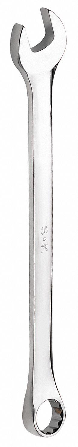 SK PROFESSIONAL TOOLS Combination Wrench: Alloy Steel - SAE 12-Point Combination Wrenches