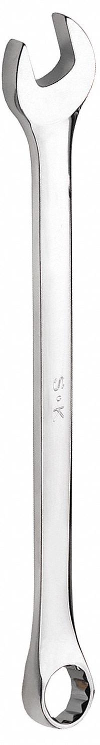 SK PROFESSIONAL TOOLS Combination Wrench: Alloy Steel, Chrome, 3/4 in Head Size, 10 in Overall Lg (MPN 88424). Key specifications — attr309539: 3/4 in; attr309567: No; attr324930: SK PROFESSIONAL TOOLS.