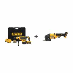 DEWALT Rotary Hammer: D-Handle, 60V DC, 6.0Ah/9.0Ah, 13.3 Joules, Brushless Motor (MPN DCH735X2/DCB606). Key specifications — attr113828: 13.3 Joules; attr113858: 60V DC; attr113796: DEWALT; attr113808: 1,350 bpm to 2,705 bpm; attr113838: Hammer and Rotate; attr113809: Yes; attr113804: 9.0Ah.