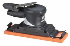 DYNABRADE Air Sander: Inline, 0.3 hp, 18 cfm, Central Vacuum, 2,400 RPM Max, 3/8 in Min Hose Size (MPN 57407). Key specifications — attr1320331: Palm; attr1320360: DYNABRADE; attr1330282: 8 in x 2-3/4 in.