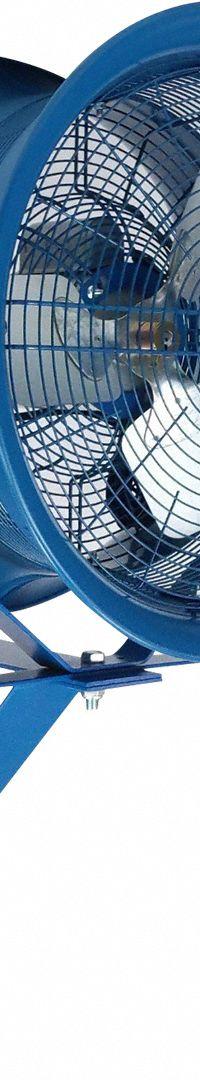 PATTERSON Mounted Fan: 30 in Blade Dia, 115/208 to 230V AC, 1 hp Motor HP, Post/Wall Mount (MPN H30A-CW). Key specifications — Brand: PATTERSON; Voltage: 115/208 to 230V AC; Number of Speeds: 1; Fan Mounting Location: Post; Oscillation: Non-Oscillating.