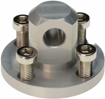 SMC Single Clevis Bracket: Flange Mount Type, Fits 40 mm Bore Dia, Aluminum - Clevis Mounting Hardware