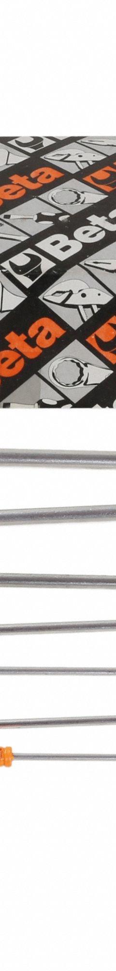 BETA Hex Key Set: 6 - 10 Pieces, INOX, T, Fractional, Std End, Long, 7 Pieces, Box, Satin, 2 Tips (MPN 96TINOX-AS/S7). Key specifications — attr1205554: BETA; attr1205568: Satin; attr1293176: 6 - 10 Pieces.