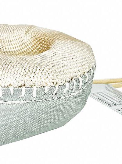 GLAS-COL Heating Mantle: 50 mL Capacity - Cloth-Housed Lower Hemispherical Heating Mantles