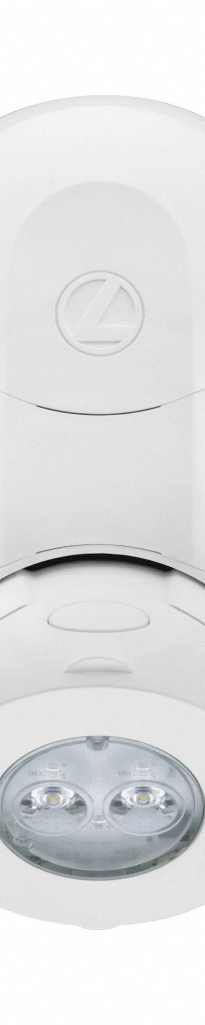 LITHONIA LIGHTING Emergency Remote Light Head: LED - Plastic Remote Heads