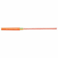 CHAINFLEX Motor Cable: 14 AWG, 1 Conductors, Order by the Foot, PVC Jacket, 600 V (MPN CF885-PE-25-01). Key specifications — Conductor Material: Copper; Conductor Configuration: Single; Minimum Bend Radius Factor - Fixed: 8 x OD; Minimum Bend Radius Factor - Flexible: 12 x OD; Includes Ground: Yes; Minimum Bend Radius Factor - E-Chain: 15 x OD; Resistance Properties: Flame Retardant; Standards: FT-1.