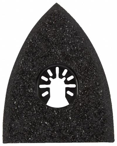 MILWAUKEE Oscillating Scraper Blade: 3 in Blade Wd, 3 3/4 in Blade Lg, Carbide Grit - Open-Back Universal OIS Mounted Blades