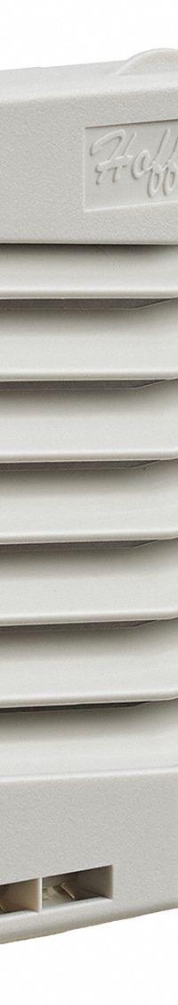 HOFFMAN Exhaust Grill and Filter: For Easy Filter Repl, Plastic, 6.15 in x 2.32 in (MPN HG0500404). Key specifications — Finish: Matte; Brand: HOFFMAN; Accessory Type: Exhaust Grill and Filter; Application: For Easy Filter Replacement; Features: Grilles Open With the Flick of a Finger and Remain Attached After Opening for Easy Access to the Filter; Material: Plastic.