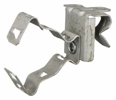 NVENT CADDY Beam Clip with Conduit & Pipe Hanger, Hammer-On: 1/2 in_3/4 in Trade Size - Beam Mounts for Conduit, Pipe & Cable