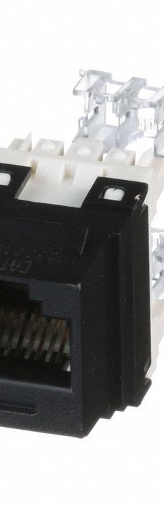 PANDUIT Jack Module: Punch-Down, 1 Ports, Black, 6, RJ45, Copper, NK688MBL. Key specifications — Color: Black; Compatible Wire Material: Copper; Display Sell UOM: EA; Brand: PANDUIT.