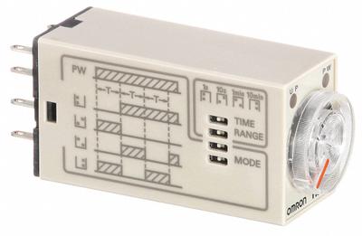 OMRON Multi-Function Time Delay Relay: Socket Relay Mounting, 200 to 230V AC - Socket-Mounted Relays