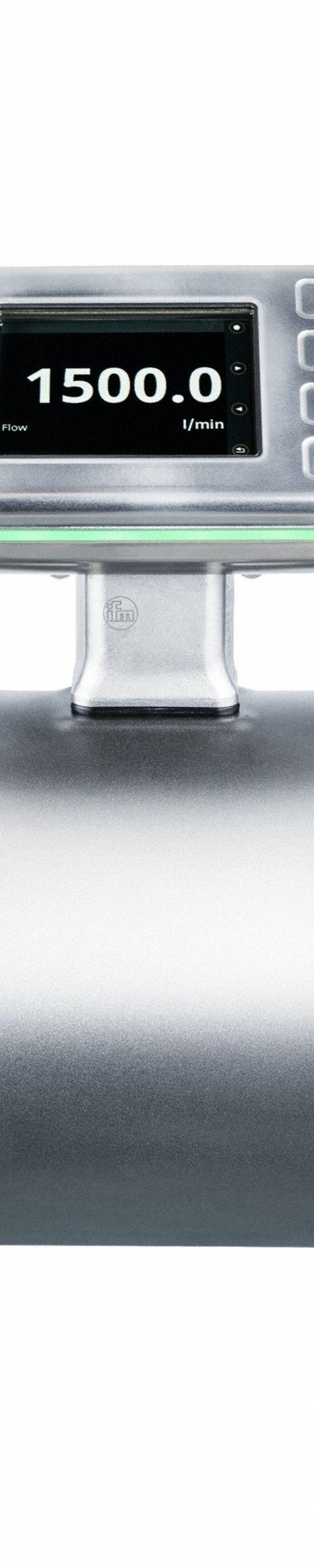 IFM Magnetic Flowmeter: Flow Meter - Inline Magnetic Flowmeters with IO-Link for Food & Beverage Industry