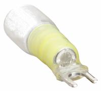 VELVAC Fork Terminals: Yellow, Nylon with Heat Shrink, #10 Stud Size, 12 AWG – 10 AWG Wire Range (MPN 30424). Key specifications — Barrel Style: Insulation Grip; Manufacturer Part Number: 30424; Brand: VELVAC.