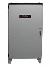 GENERAC Automatic Transfer Switch: Single Phase, 600 A Current Rating, 120/240V AC, Steel, 3R, RTS (MPN RTSC600A3). Key specifications — Enclosure Material: Steel; Lockable: No; Rated Voltage: 120/240V AC; Brand: GENERAC; Compatible with Series: RTS; Service Rated Transfer Switch: No.