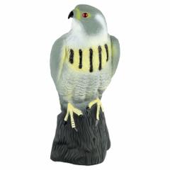 BIRD-X Falcon Decoy: Gray/Yellow, Plastic, 6,000 sq ft Coverage Area (MPN FALCON)