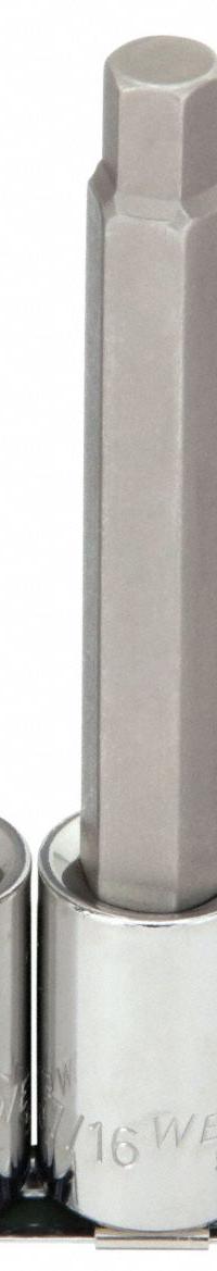 WESTWARD Socket Bit Set: 1 - 25 Pieces, 1/2 in Drive Size, 7 Pieces, 1/4 in to 5/8 in Tip Size Range (MPN 54TM84). Key specifications — attr1216280: Fixed Insert; attr1216283: WESTWARD; attr1225718: 1/4 in to 5/8 in; attr1227491: 1/2 in.