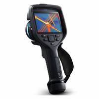 FLIR Infrared Camera: 14° x 10°/24° x 18°, USB/Wireless, +/-2.0% of Reading Accuracy °C, 640 x 480 (MPN FLIR E96-24-14-NIST). Key specifications — Focus Method: Manual; Manufacturer Part Number: FLIR E96-24-14-NIST; Brand: FLIR; Field of View: 24° x 18°; Intrinsic Safety: Not Specified Intrinsically Safe; Lens Angles Included: 14°,24°; Features_Broad: Enhanced & Dynamic Imaging.