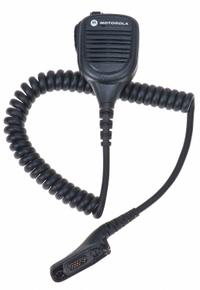 MOTOROLA Speaker Microphone: Fits Motorola, For DP3000e/XPR 3000/XPR 3000e Series, 3.5 mm Jack, IP54 (MPN PMMN4076A). Key specifications — Compatible Radio Series: DP3000e; Color: Black; Radio Connector Type: M7; Brand: MOTOROLA; Manufacturer Part Number: PMMN4076A; Push To Talk: Yes.