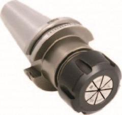 APPROVED VENDOR Collet Chuck: CAT50 Taper, ER40, 4 in Projection (MPN CAT50ER40-4). Key specifications — attr1032943: APPROVED VENDOR; attr1032950: Coolant Through-Spindle.