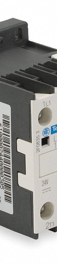 SCHNEIDER Miniature IEC Magnetic Contactor: Non-Reversing, 3 Poles, 3NO Contacts, 9 A, 24V DC Coil (MPN LP1K0910BD). Key specifications — attr945107: SCHNEIDER; attr972381: No.