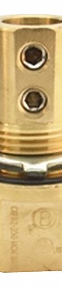 BRIDGEPORT FITTINGS Grounding Lug Hubs for EMT: 1 in Trade Size, 2 13/16 in Overall Lg, Brass (MPN MCH-100). Key specifications — Insulated: No; Thread Size: 1"-11-1/2; Thread Type: NPT; Brand: BRIDGEPORT FITTINGS.