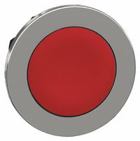 SCHNEIDER Flush Push Button: Red, 30 mm Mounting Size, Metallic, Maintained (MPN ZB4FH04). Key specifications — Brand: SCHNEIDER; Action: Maintained; Series: XB4; Push Button Material Type: Metallic.