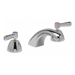 ZURN Low Arc Bathroom Faucet: AquaSpec®, Brass, Chrome Finish, 0.5 gpm Flow Rate, Widespread, Arc (MPN Z831R1-XL-3M). Key specifications — Includes: Mounting Hardware; Brand: ZURN; Series: AquaSpec®.