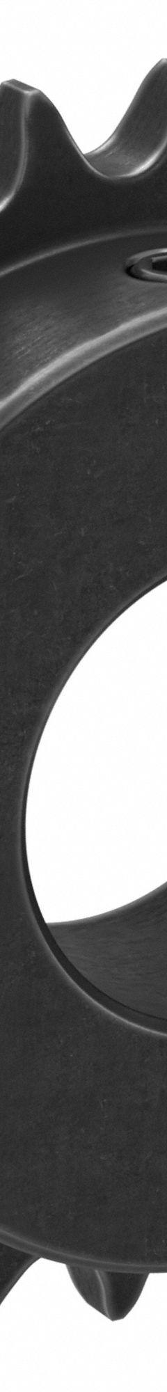 TSUBAKI Single Strand Sprocket: 40, For 1/2 in Chain Pitch, 1 7/16 in Bore Dia, 23 Teeth, Steel (MPN 40B23F-1G). Key specifications — Brand: TSUBAKI.