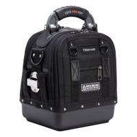 VETO PRO PAC Tool Bag: 12 in W 8 1/2 in D 12 1/2 in H, Ballistic Polyester/Polypropylene, Black (MPN Tech MC Blackout). Key specifications — attr1116417: Outside Mounted Stainless Tape Clip; attr1116432: VETO PRO PAC; attr1116408: Black.