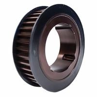 APPROVED VENDOR Timing Belt Pulley: Modified Curvilinear, Bushed, For GT Timing Belt Section (MPN 39-14MX37-3020). Key specifications — Brand: APPROVED VENDOR; Finish: Black Oxide; For Belt Series: Polychain® GT® Carbon™; For Bushing Size: 3020.
