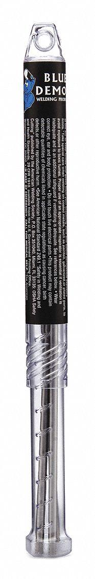 WESTWARD Tungsten Electrode: Pure Tungsten, 1/16 in x 7 in, Green, EWP, 3 PK (MPN 31GH90). Key specifications — Brand: WESTWARD; Overall Length: 7 in; AWS Classification: EWP; Welding Current Designation: AC; Color: Green.