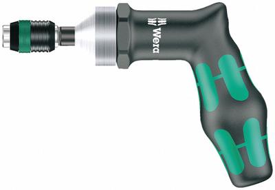 WERA Torque Screwdriver: 1/4 in Tip Size, 3 N-m Min Torque, 3 N-m Max Torque - Preset Pistol-Handle Torque Screwdrivers