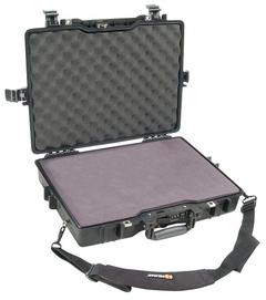 PELICAN Protective Case: 13 1/8 in x 18 7/8 in x 3 7/8 in Inside, Convoluted/Pick and Pluck/Solid (MPN 1495-000-110). Key specifications — Closure Type: Double Throw; Material: Plastic; Brand: PELICAN; Includes Foam Insert: Foam Insert Included.