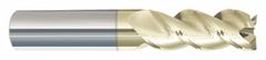 APPROVED VENDOR Corner Radius End Mill: Carbide, ZrN Coated, 3 Flute, 1" Mill Dia, 2-5/8" LOC (MPN 283-912625D)