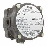 Differential Pressure Switch 3-11 In: Adj, Single Operation, 3 in wc to 11 in wc, NEMA-3 Enclosure (MPN 1950-10-2F). Key specifications — Reset Type: Single Operation; Manufacturer Part Number: 1950-10-2F; Brand: DWYER.